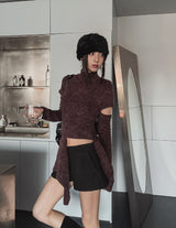 Collie Low Rise Wool Shorts