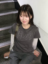 WORRIE T - CHARCOAL