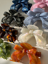 Arch ribbon hair clip (8color)