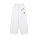 [FANCY X DUSTY] デビル＆エンジェルプリントスウェットパンツ (WHITE) F25NM1004