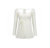 BABY BALLOON MINI DRESS [IVORY]