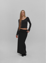 [MADE] Polping Folding Long Skirt