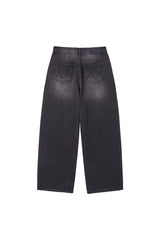 rv line denim pants (black)