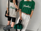 ASCLO Flawless Bicolor Short Sleeve Knit (4color)