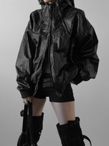 (unisex) トリックグロッシーツーウェイジャンパー