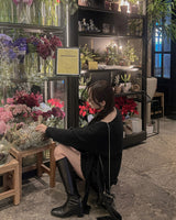 ピンタックコーデュロイショーツ