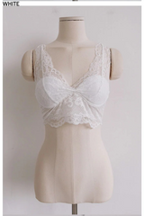 LACE SOFT BRALETTE (4COLORS!)