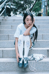 SHAKIRI X Namsuru  MOGU DOT LACE SHORTS