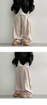 Dilla Corduroy Bijo Banding Wide Pants