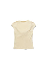 ハートシャーリングTシャツ_イエロー