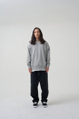 ベーシック TL ロゴクルーネック_Grey