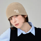 Leaf VZ Logo Waffle Beanie / Beige