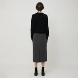ピグメントビンテージスカート DEEP CHARCOAL