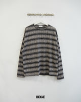 Drain Stripe Knit