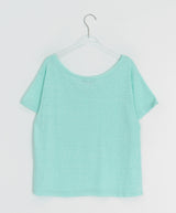 ハボイルルーズフィットVネックスラブ半袖Tシャツ