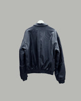フェイドレザーパディング (Black)