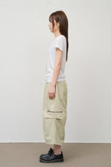 (W) Loading V-neck Top
