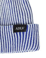 25FW TWO TONE LABEL POINT BEANIE