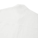 KIRSH プレーンシースルールーズフィットシャツ【ホワイト】