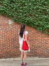 [made by fling] butterfly blouse (white)