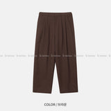 LMN レバンツータックワイドスラックス (4 colors)
