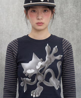 After Hours Cat Long Sleeve_Blue