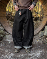 Never Curved Panel Raw Denim