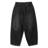 ダーツビッグワイドバルーンパンツ (Black)