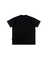 'Y' パッチブラックTシャツ - ブラック