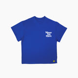 TOKYO BLOCK TEE | BLUE