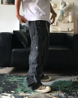 HD Round Pigment Cargo Pants (2C)