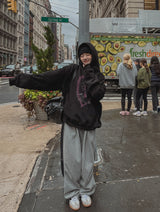 (UNISEX) アーサーデニムハーフスウェットトレーニングパンツ