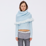 Technology fabric sweater