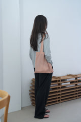airy layered bag (pink) (リバーシブル)