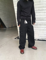 No.1401 layered pocket cotton PT (4color)