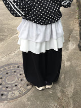 ティッシュピンタックスウェットパンツ