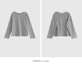クレントストライプロングスリーブTシャツ / 5 カラーズ