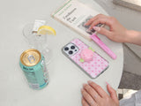 【マグセーフケース】Summer Dot Case_Pink