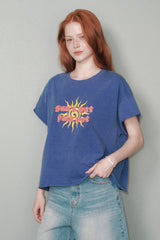 サンズアウト,パリスアウトTシャツ [Navy]