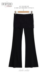 Racing Stretch Flare Soft Pants