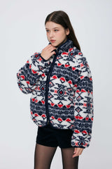 NORDEN FLEECE JACKET / NAVY