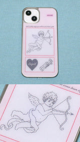 [MADE] [PHONE CASE] Cupid (pink)