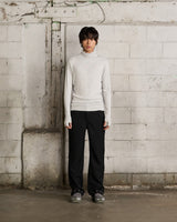 イレギュラータートルネック (LIGHT GRAY)