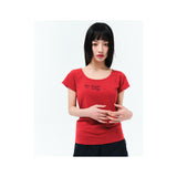 Basic Tee RubyRed