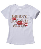 Kis3 レオパードスリムフィット半袖Tシャツ
