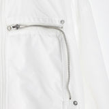 Hi-Lo Zipper Banded Jacket