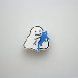 Magnet ghosts and cats