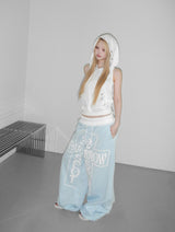 puching backless hoodie(3 color) 