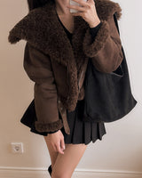 May suede shearling Jacket