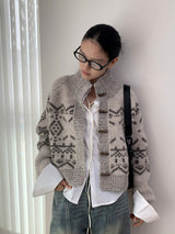 Rage Toggle Nordic Knit Cardigan